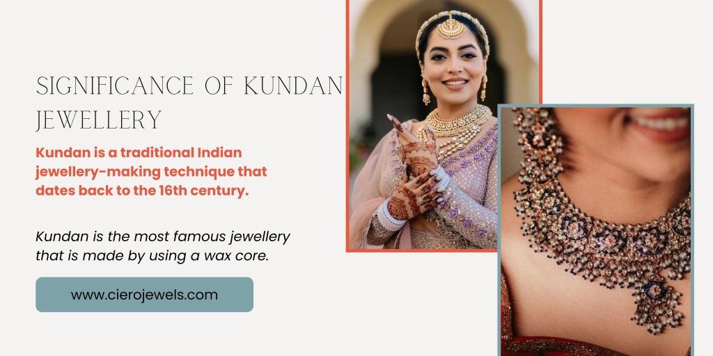History and Significance of Kundan Jewellery | Ciero Jewels